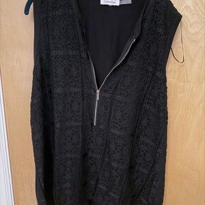 Calvin Klein Black Lace Women's Vest